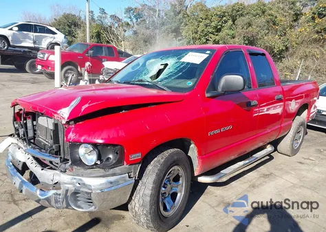 2004 Dodge Ram 1500 Slt/Laramie из США, поврежденный, VIN 1D7HA18D84S624349